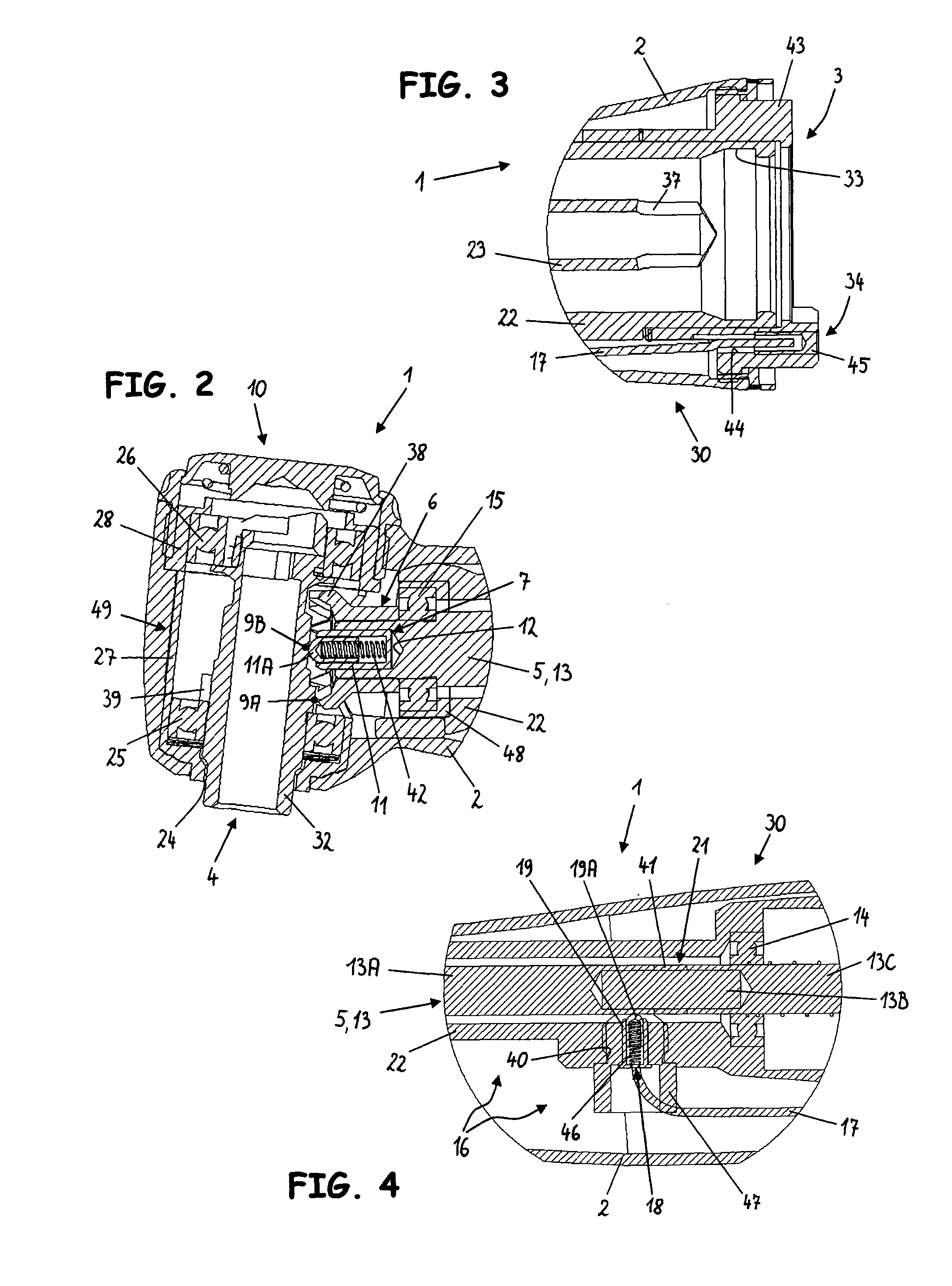 Dental handpiece for root canal treatment and method