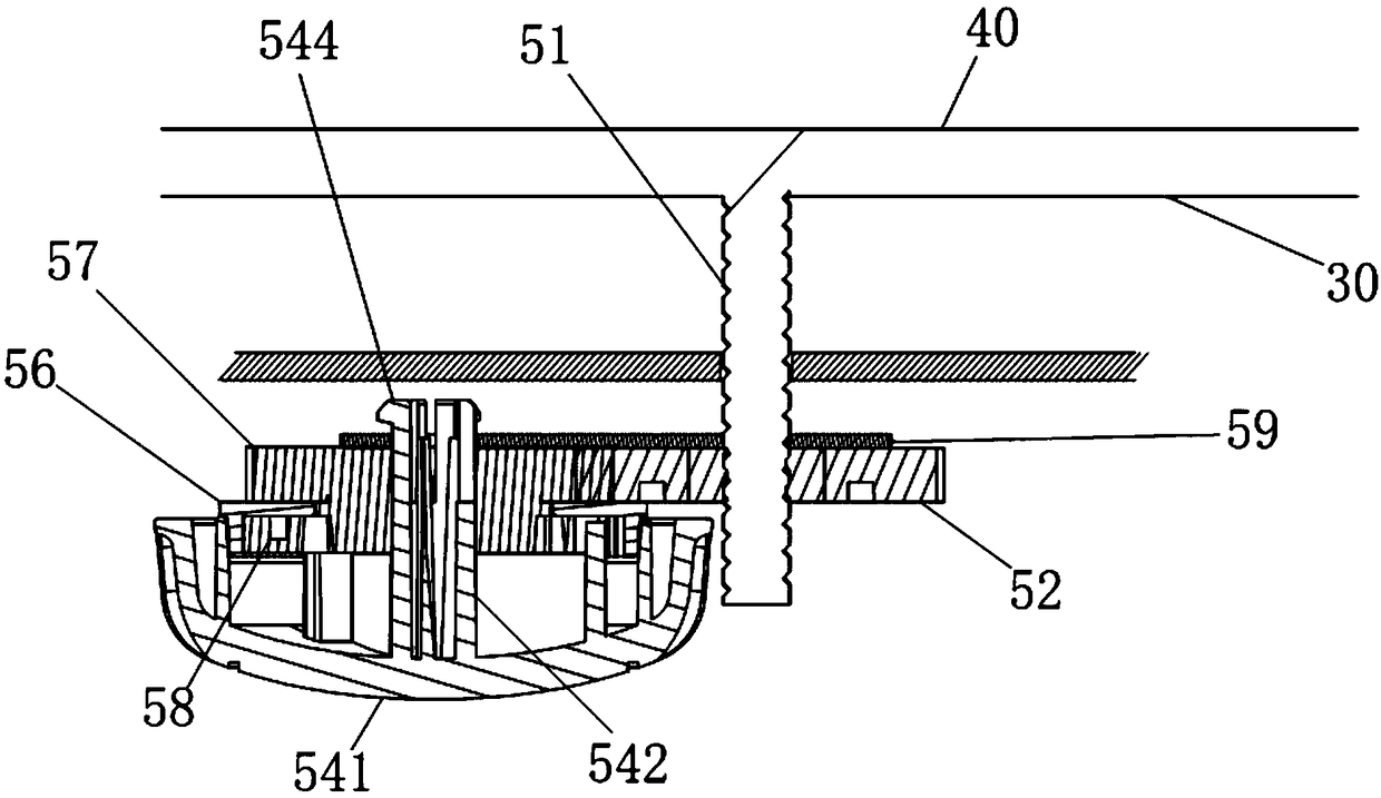 Clamping device and head mounted equipment