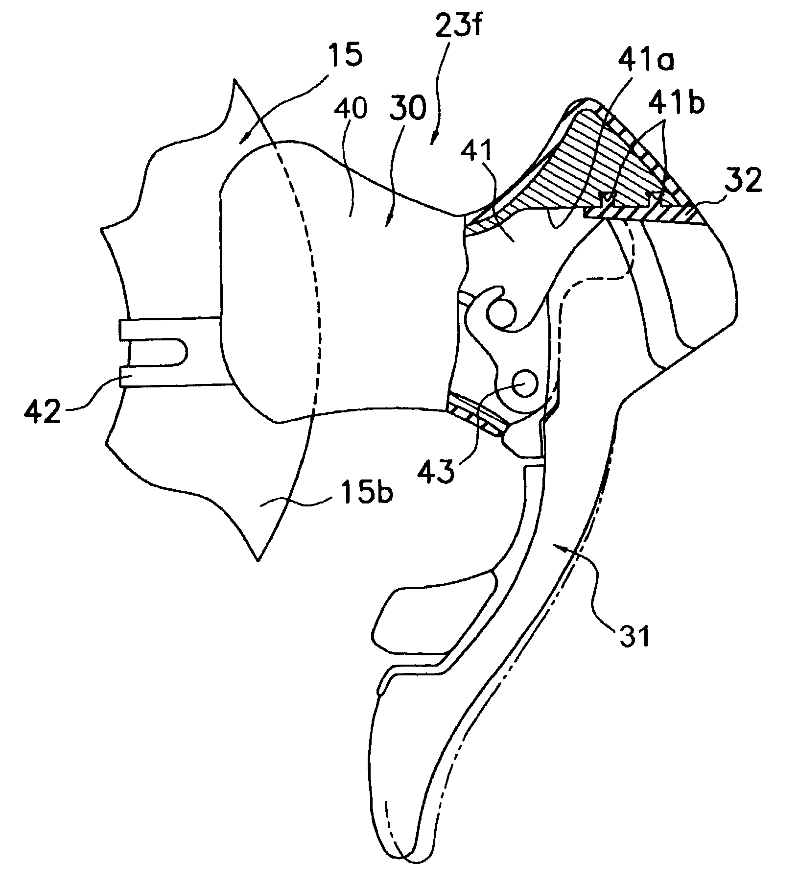 Adjusting apparatus for a bicycle brake control device