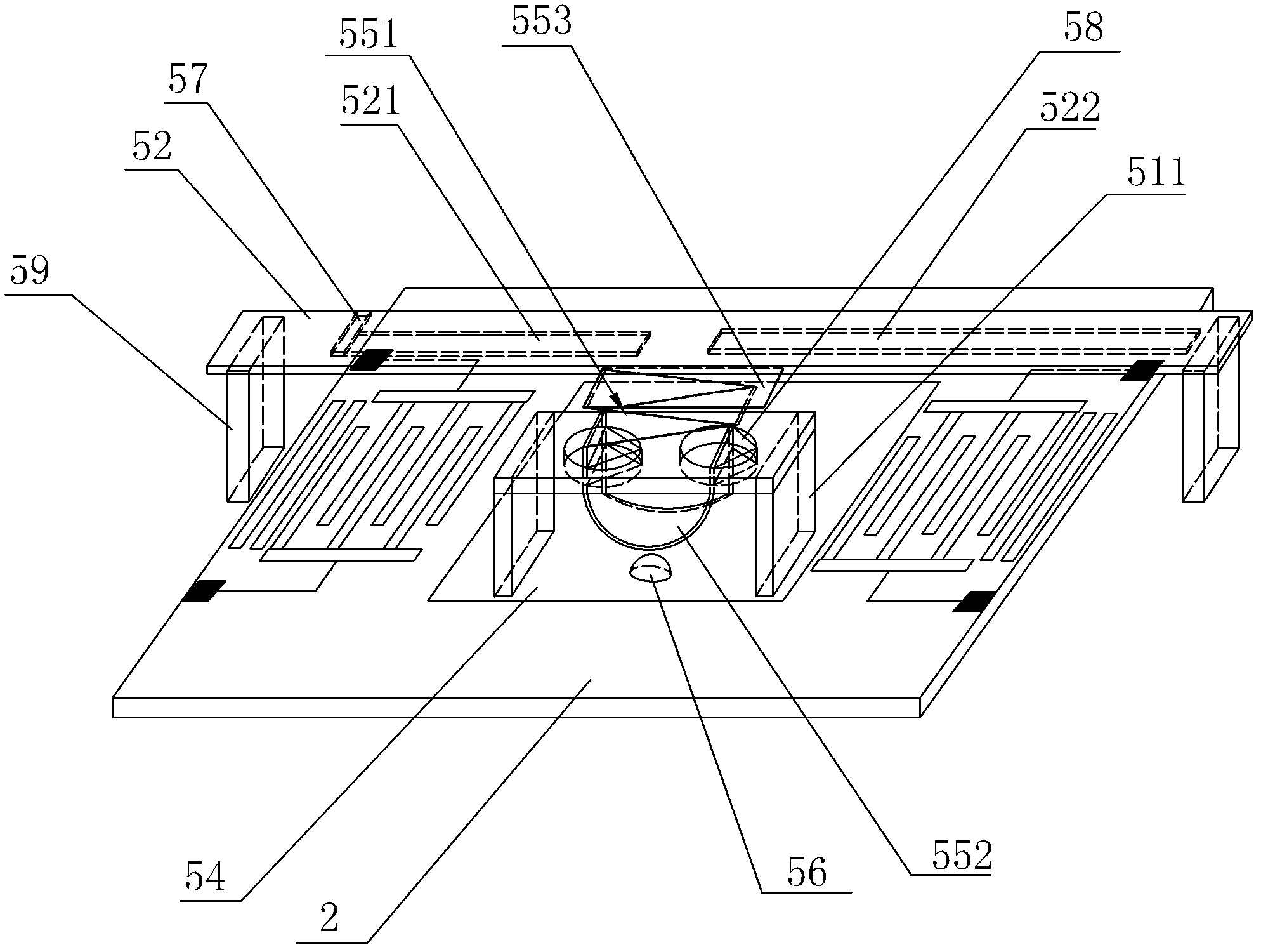 Paper-based micro-flow switch controlled by surface acoustic wave