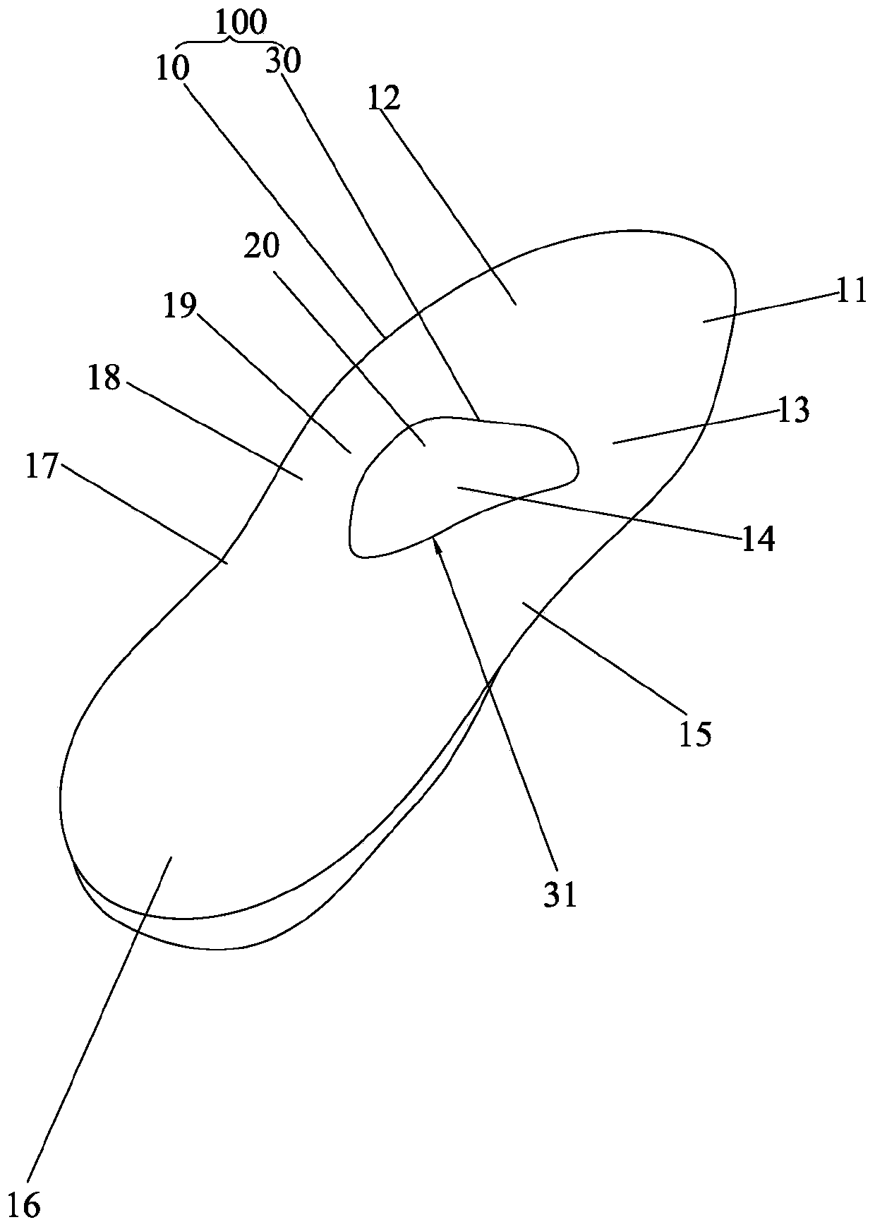 Manufacturing method of convex pad structure for walking instability and orthopedic insole