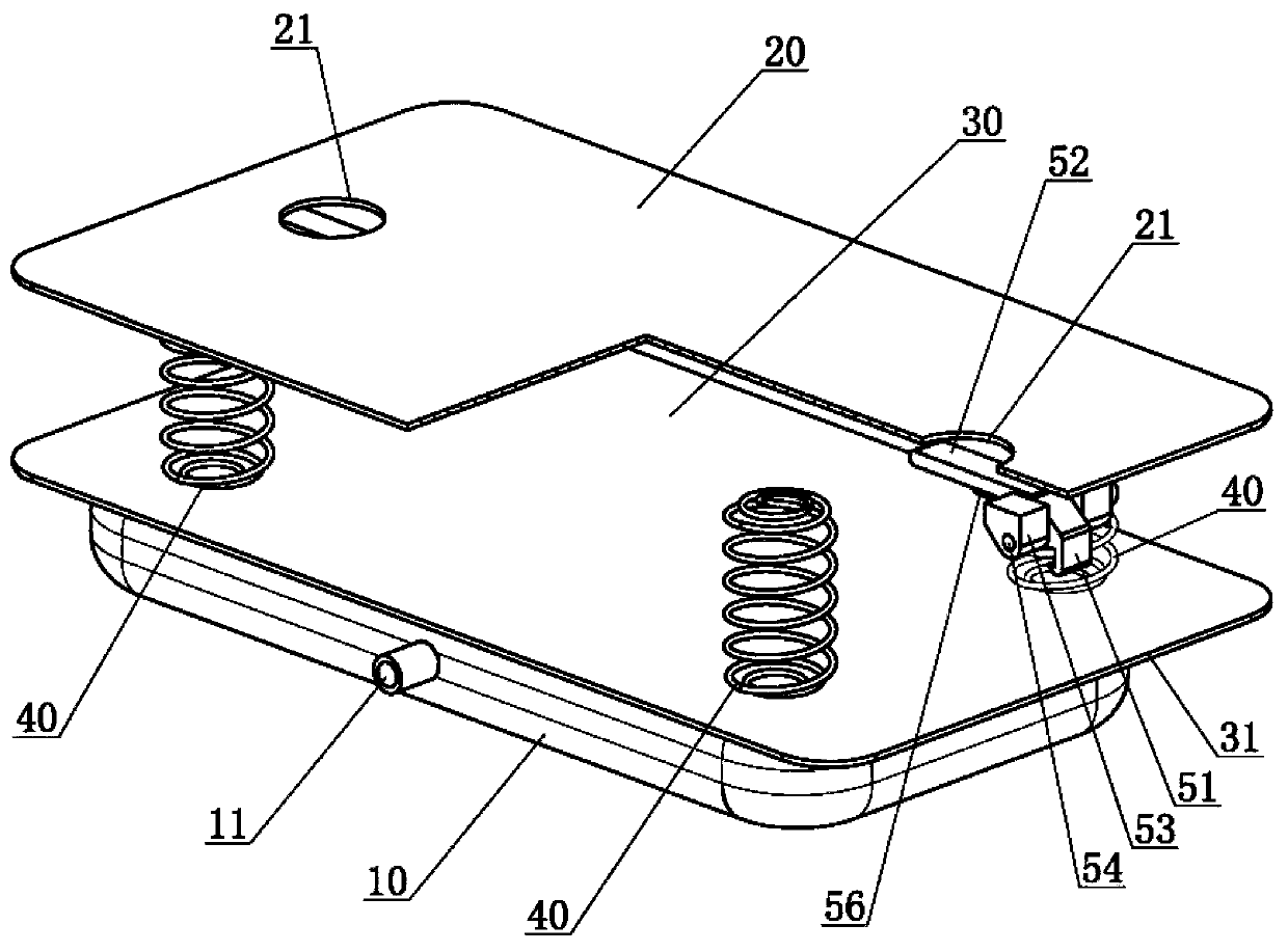 Body surface scar compression device