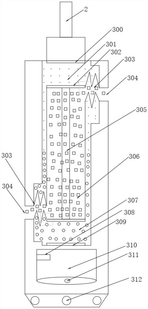 Throw-in type liquid measuring system and measuring method