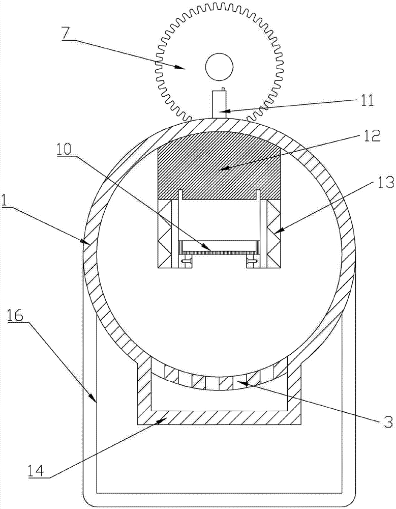 Pneumatic flow-guiding cleaning tank for pickling of fasteners