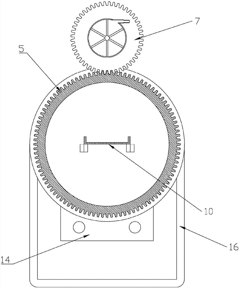 Pneumatic flow-guiding cleaning tank for pickling of fasteners