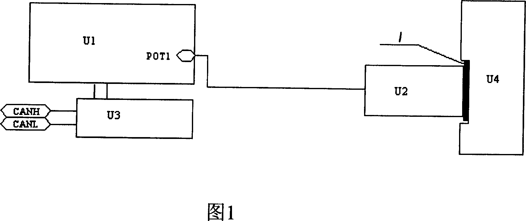 Fuel-cell engine temperature collection circuit