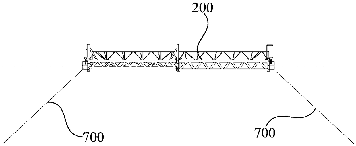 Anti-storm overwater device and working method thereof