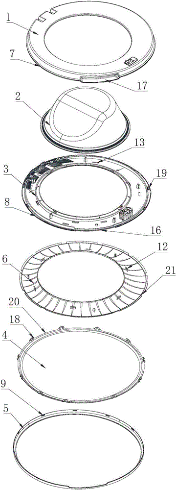 Door body of roller washing machine and roller washing machine