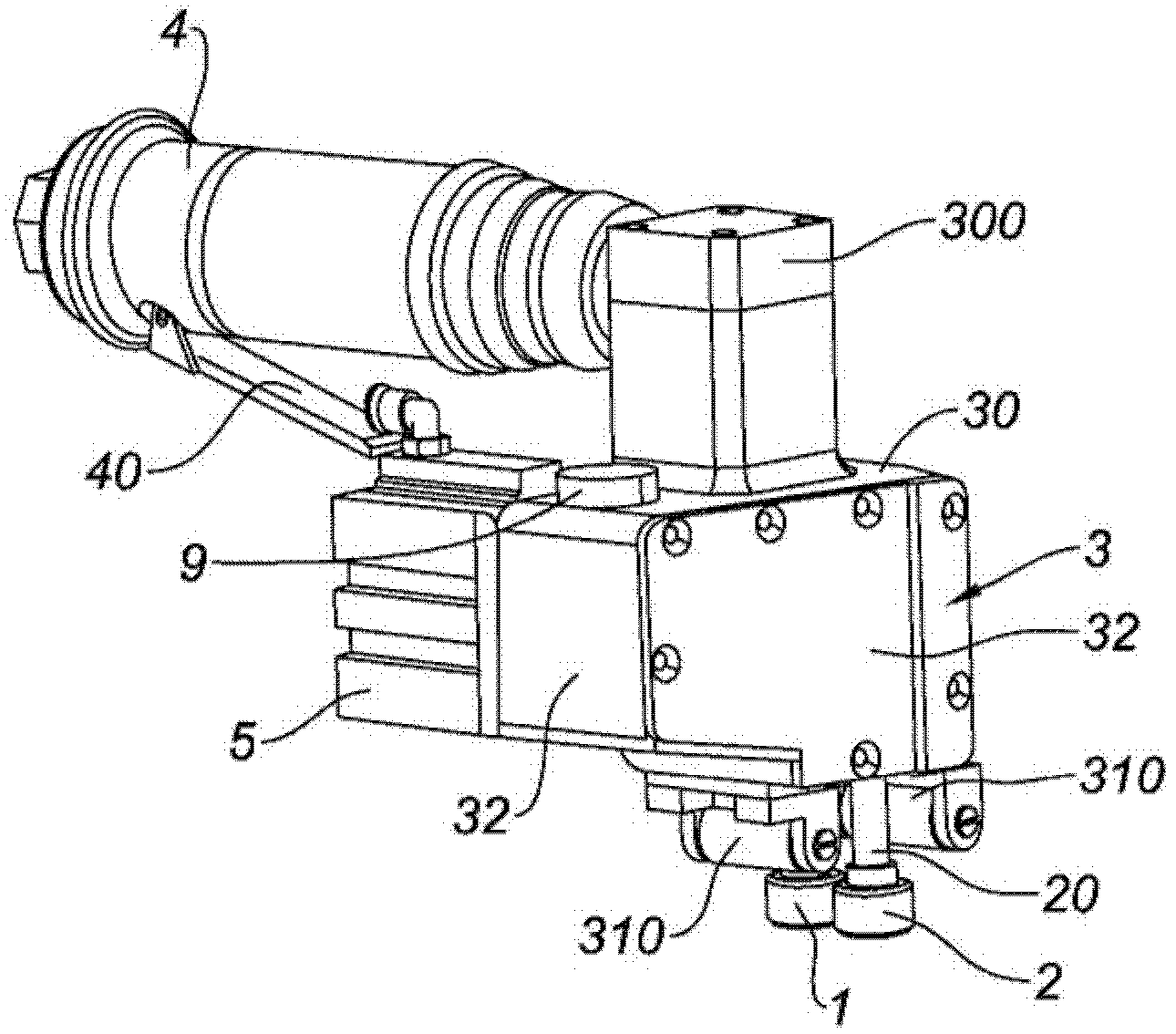 Tool for placing a joint in a leaf rebate of a vehicle