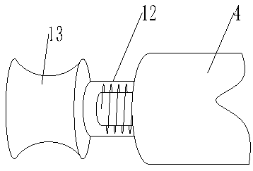 Conveying device for atrial septal defect occlusion