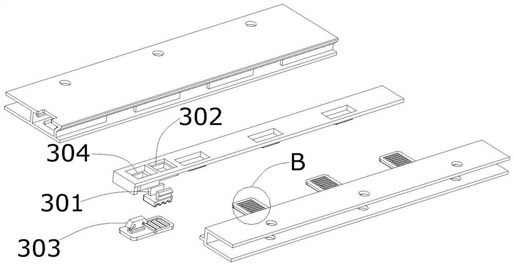 Reusable box sealing mechanism and recyclable packaging box with same