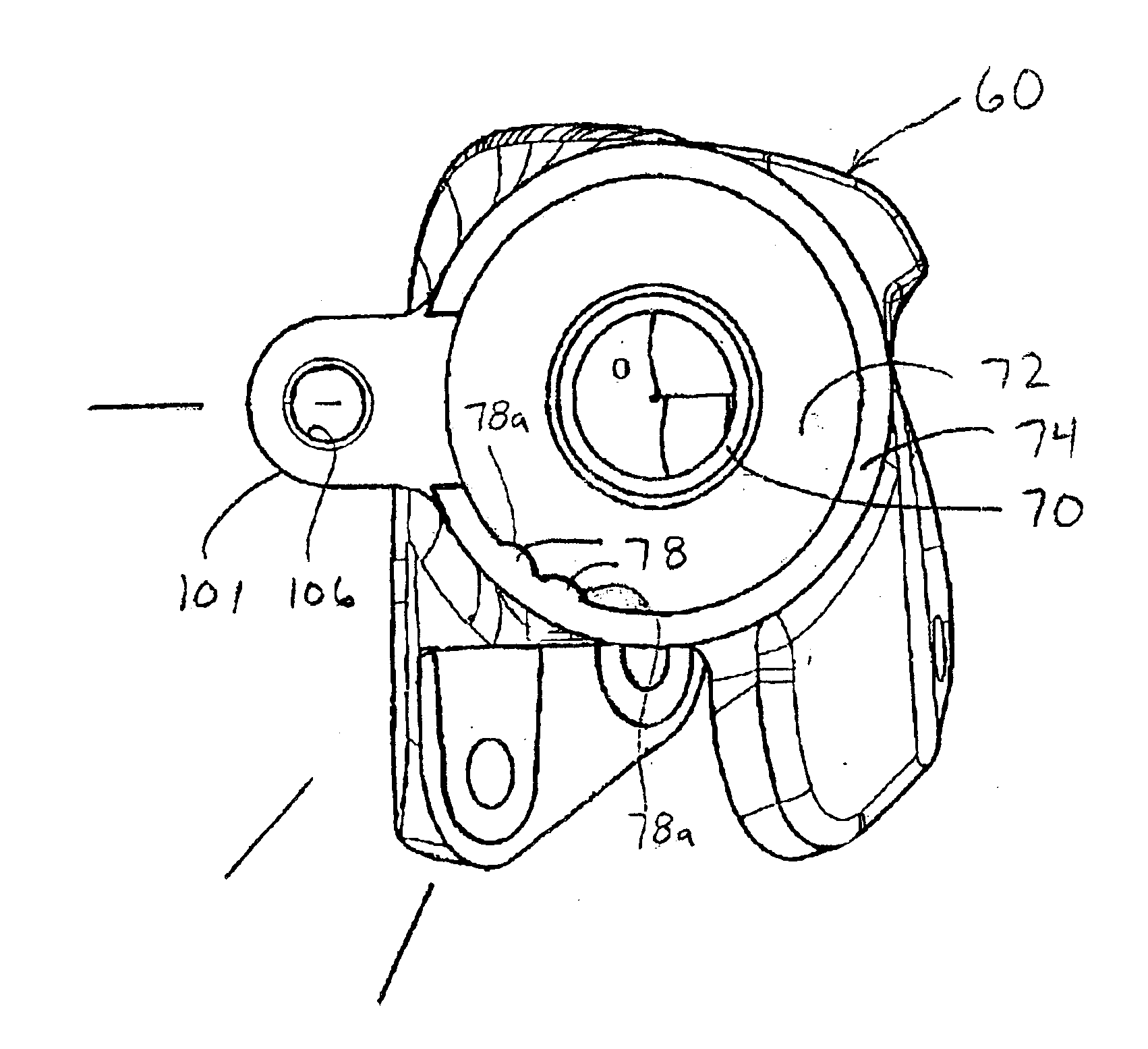 Cage plate adjusting mechanism for a bicycle rear derailleur