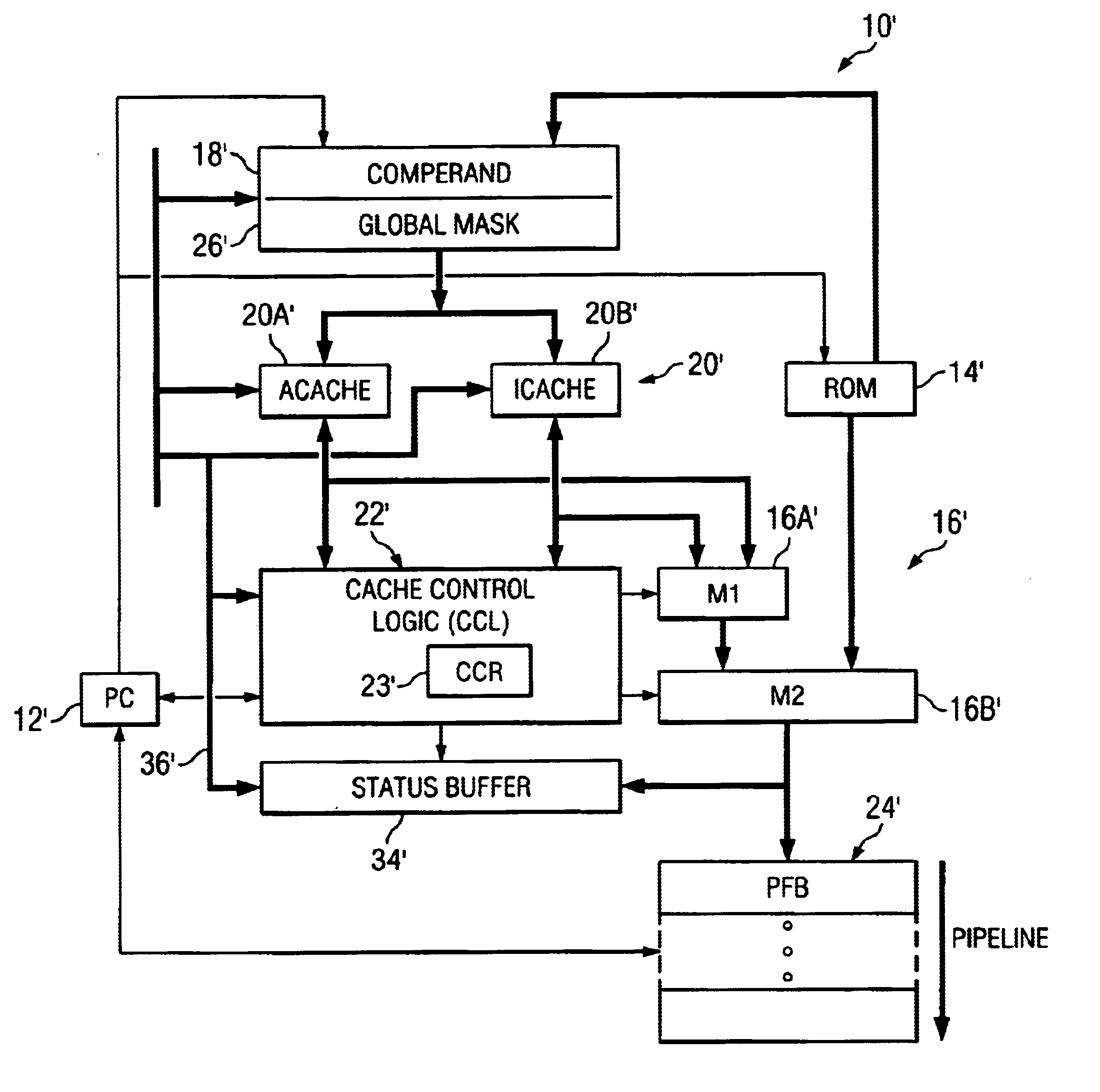 Method and apparatus for changing microcode to be executed in a processor