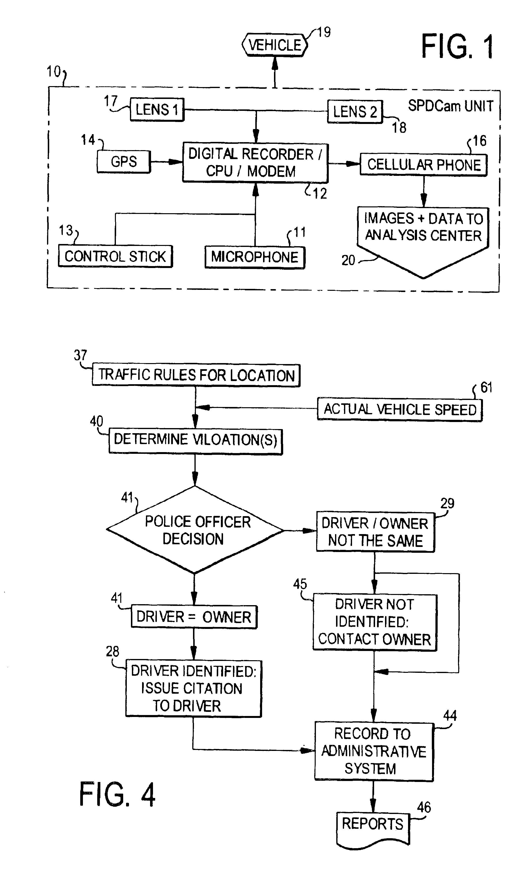 System and method for detecting and identifying traffic law violators and issuing citations