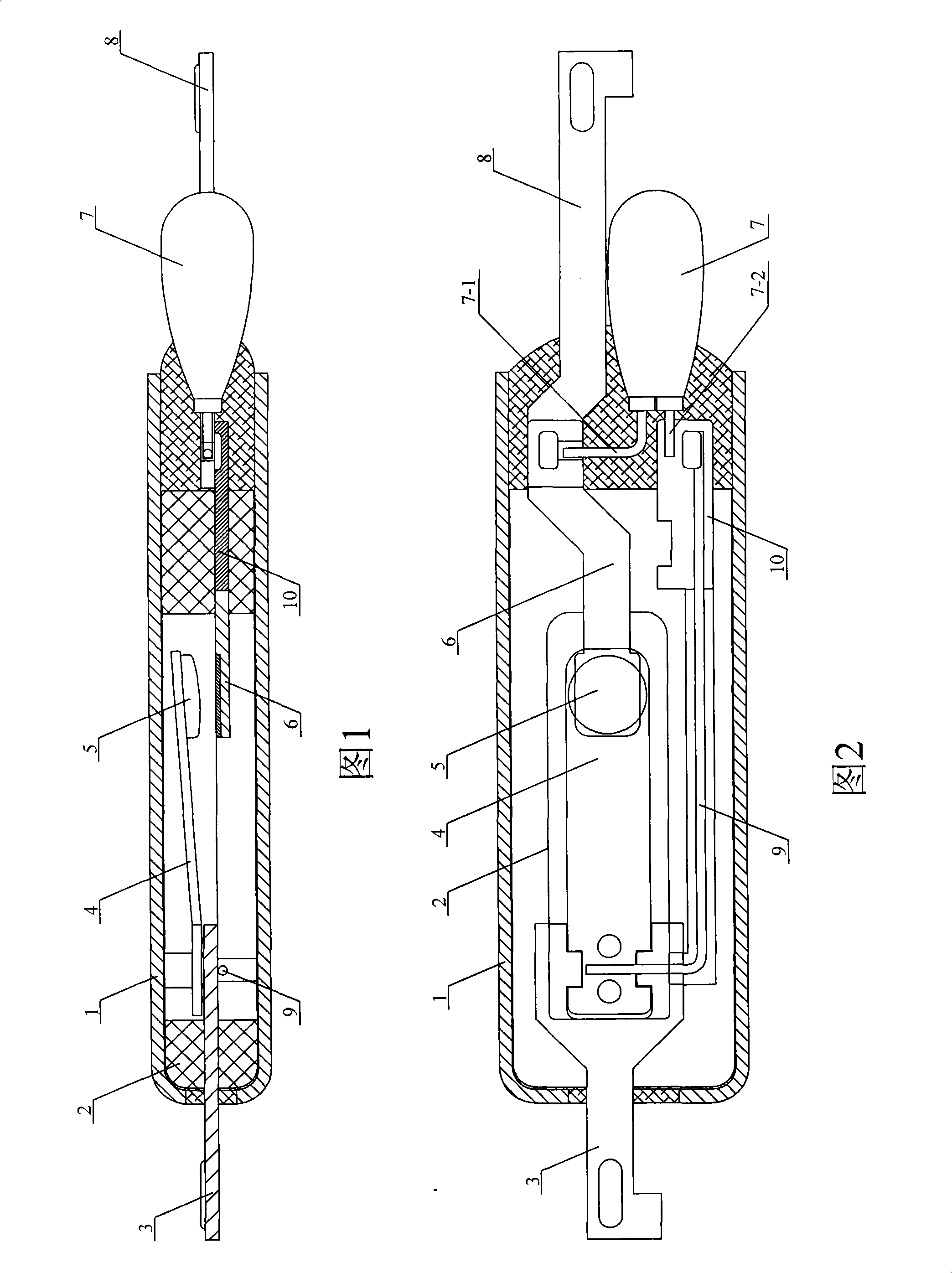 Parallel connection thermosensitive temperature-sensing combined switch