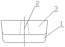 Hot dip galvanized alloy ingot for galvanizing narrow strip steel