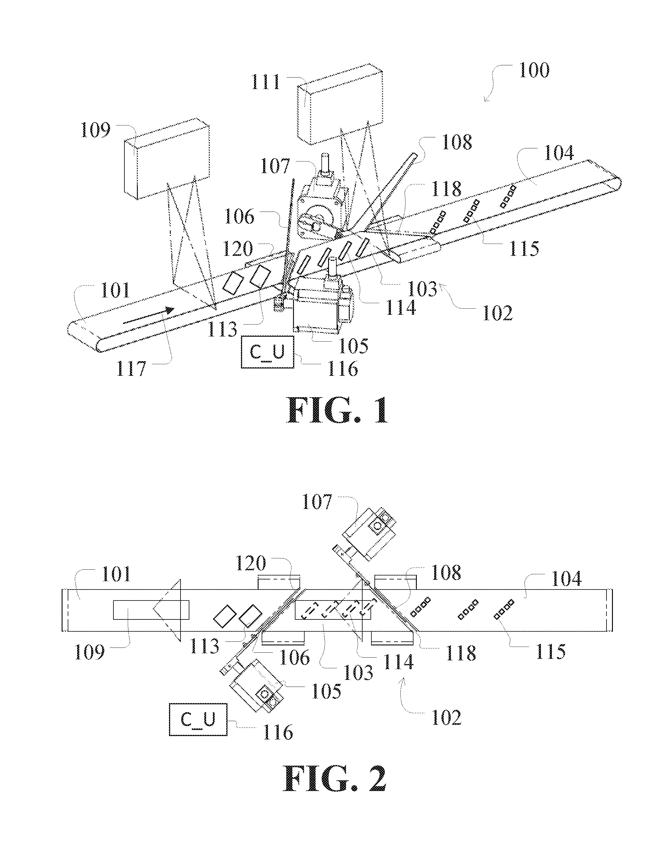 Cutting apparatus and a method for cutting food products into smaller food products