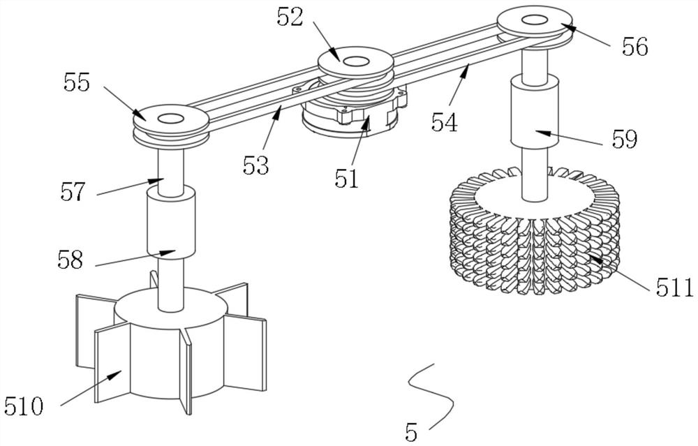 Construction device for cleaning fly ash stirring device