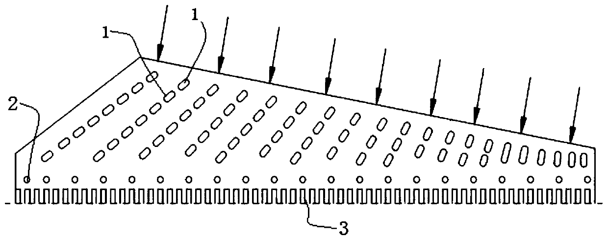 Novel bipolar plate distribution head of proton exchange membrane fuel cell
