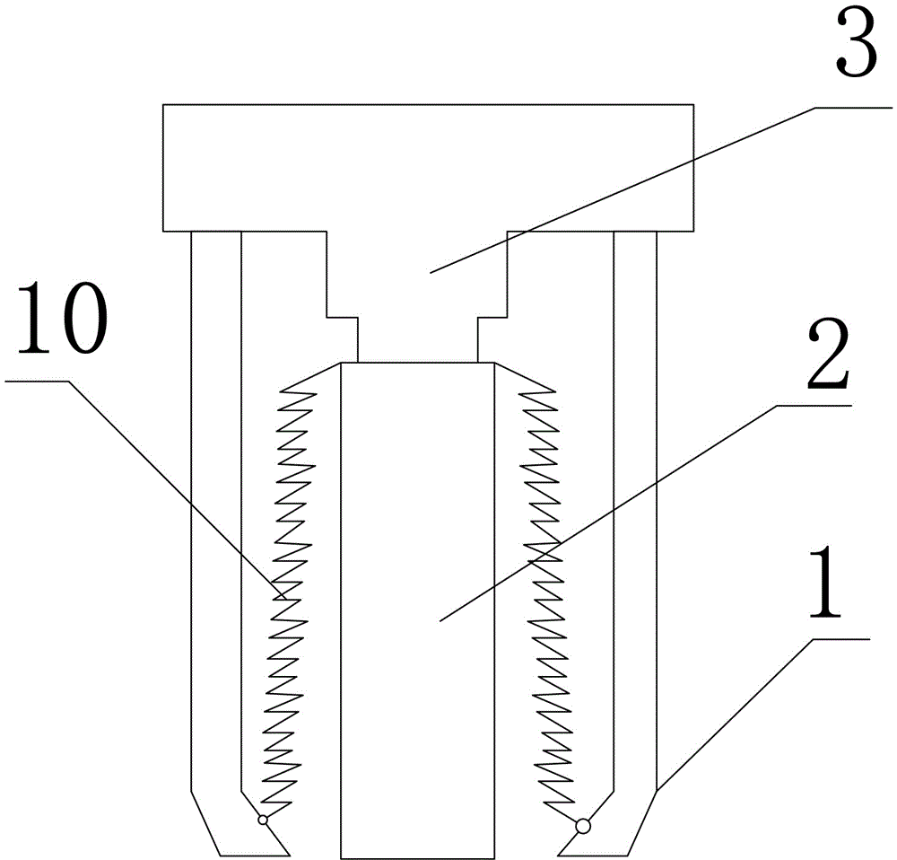 Construction method and detection device for top pipe outer wall thixotropic slurry lubricating sleeve formation in loose covering layer