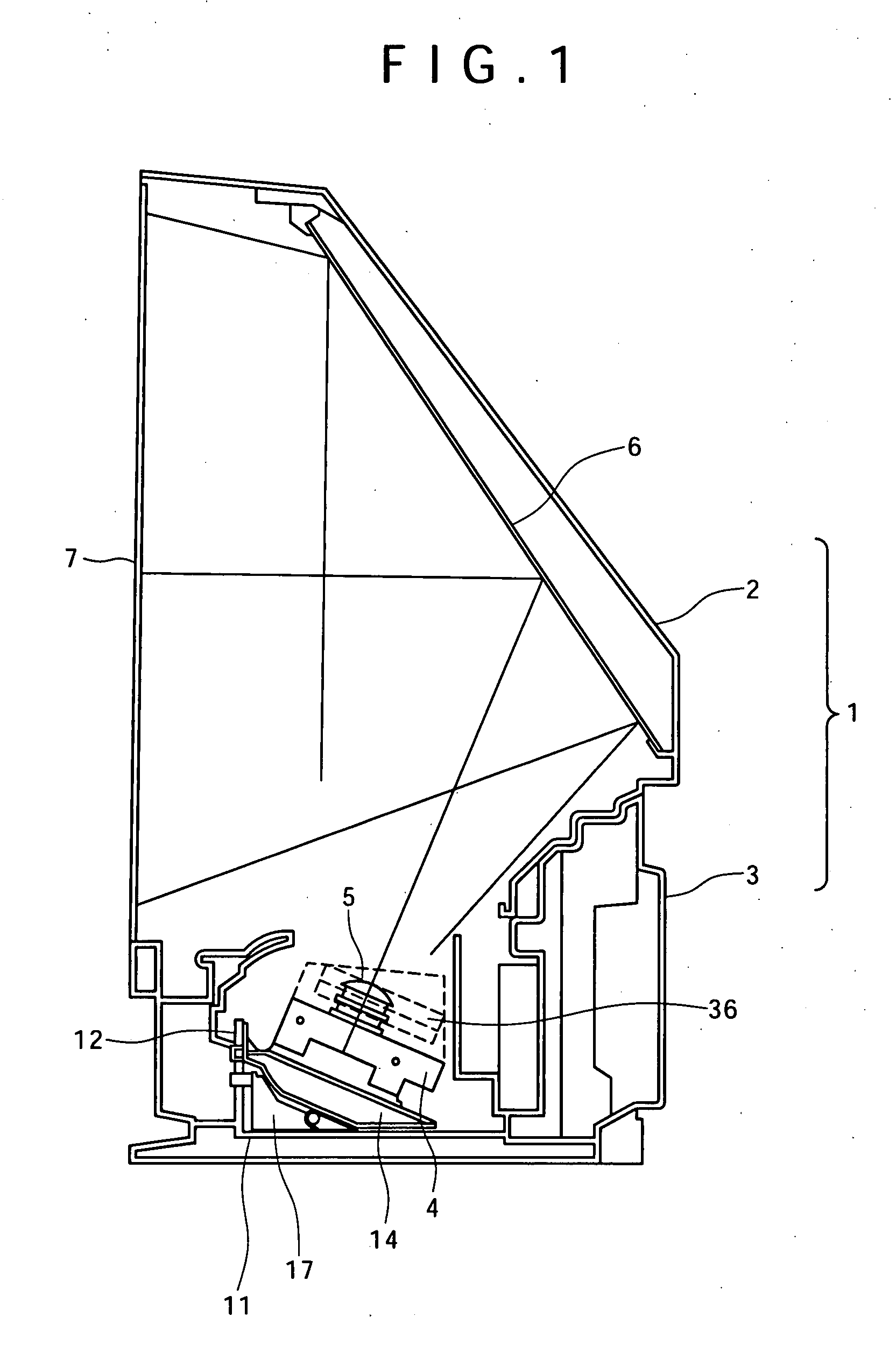 Rear projection display apparatus