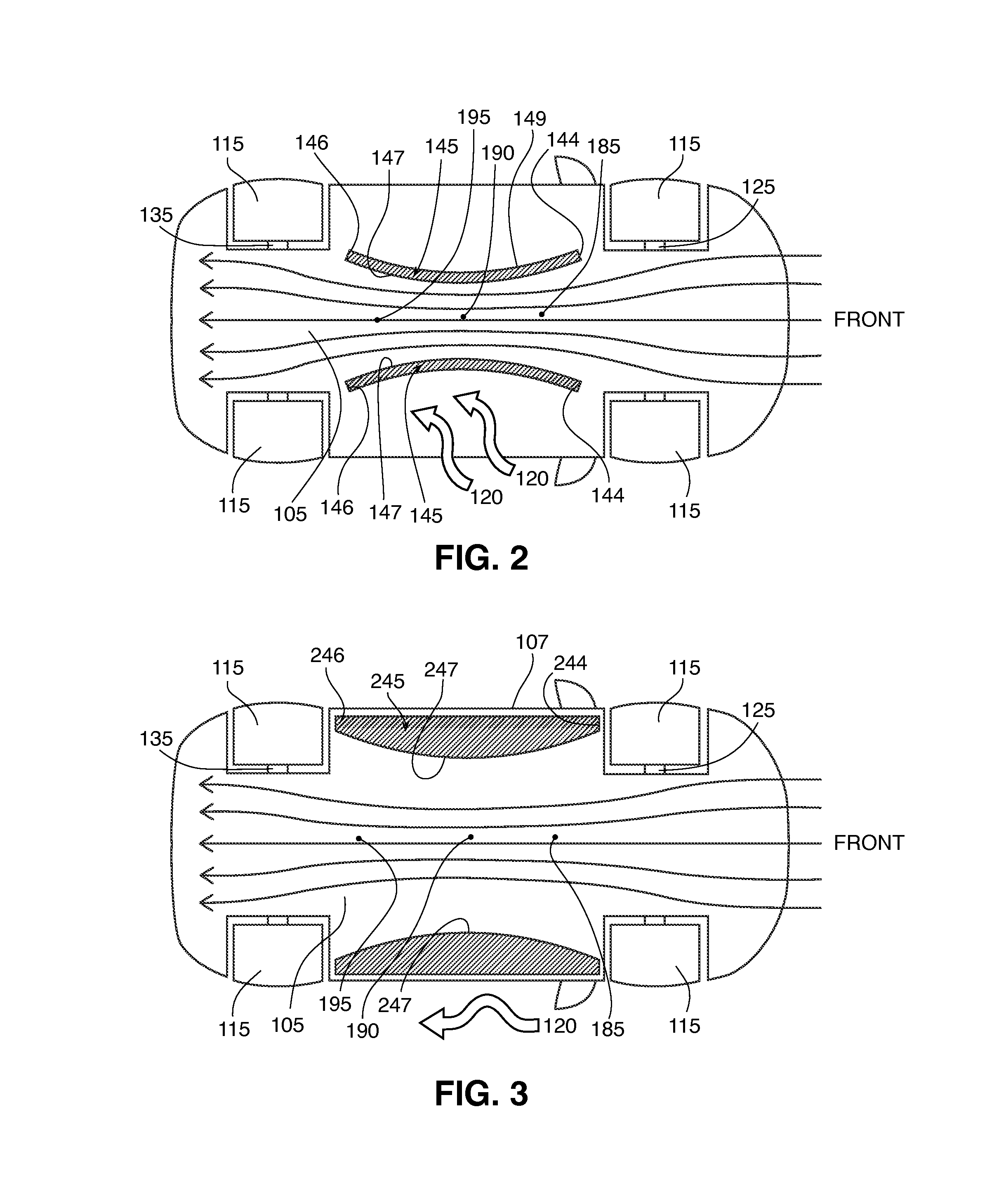 Active Vehicle Skirt Panel and the Method of Controlling the Same