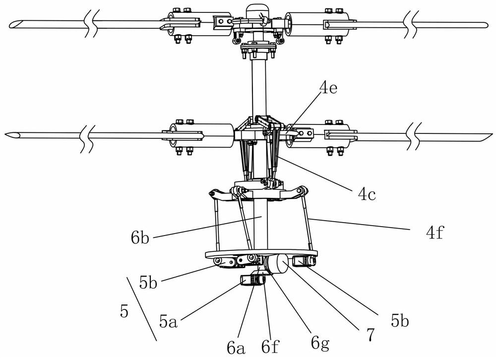 Coaxial double-rotor aircraft with foldable blades