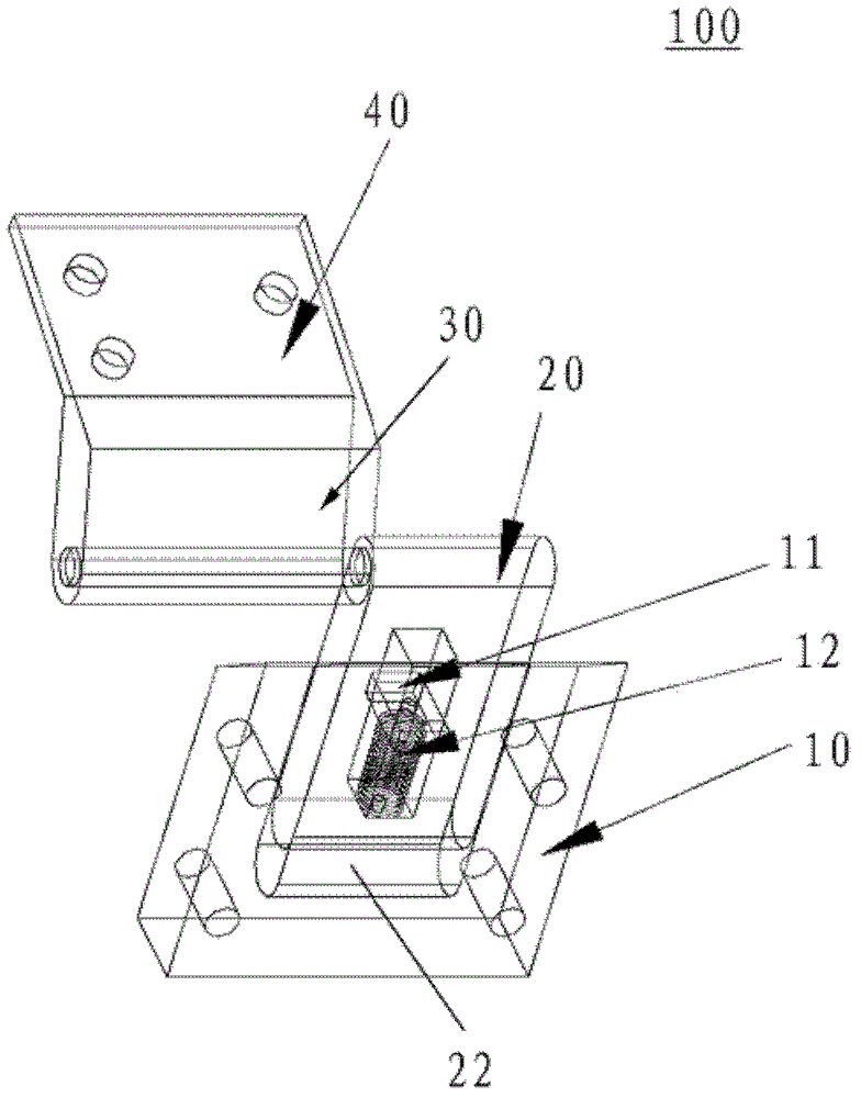 Connection device, and electronic device provided with the same