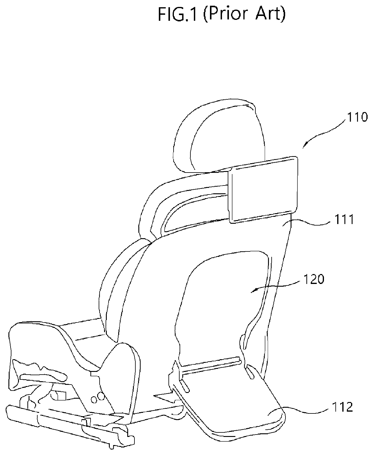 Foot massage assembly for vehicle