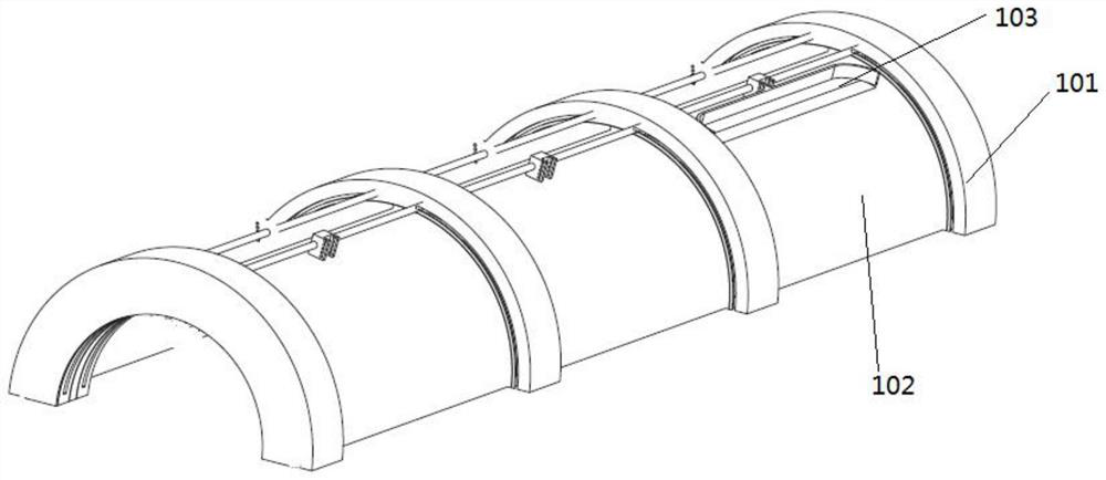 A multifunctional crop greenhouse