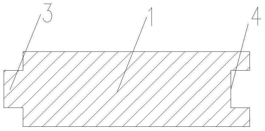 Building external wall insulation AAC composite wallboard structure assembling method based on structural column