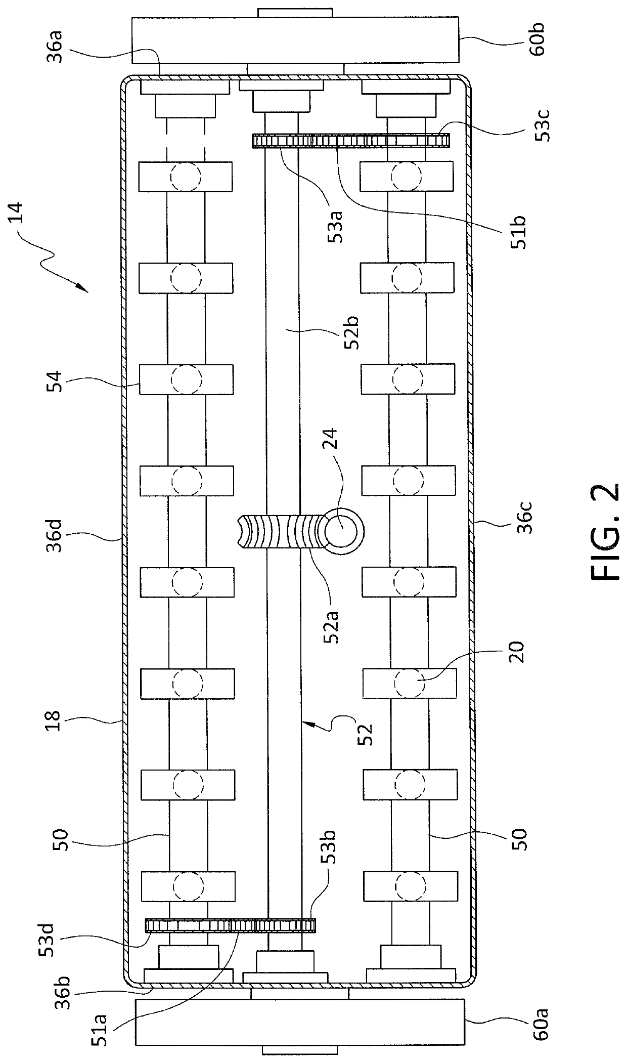 Soil loosening tool having rotating spikes