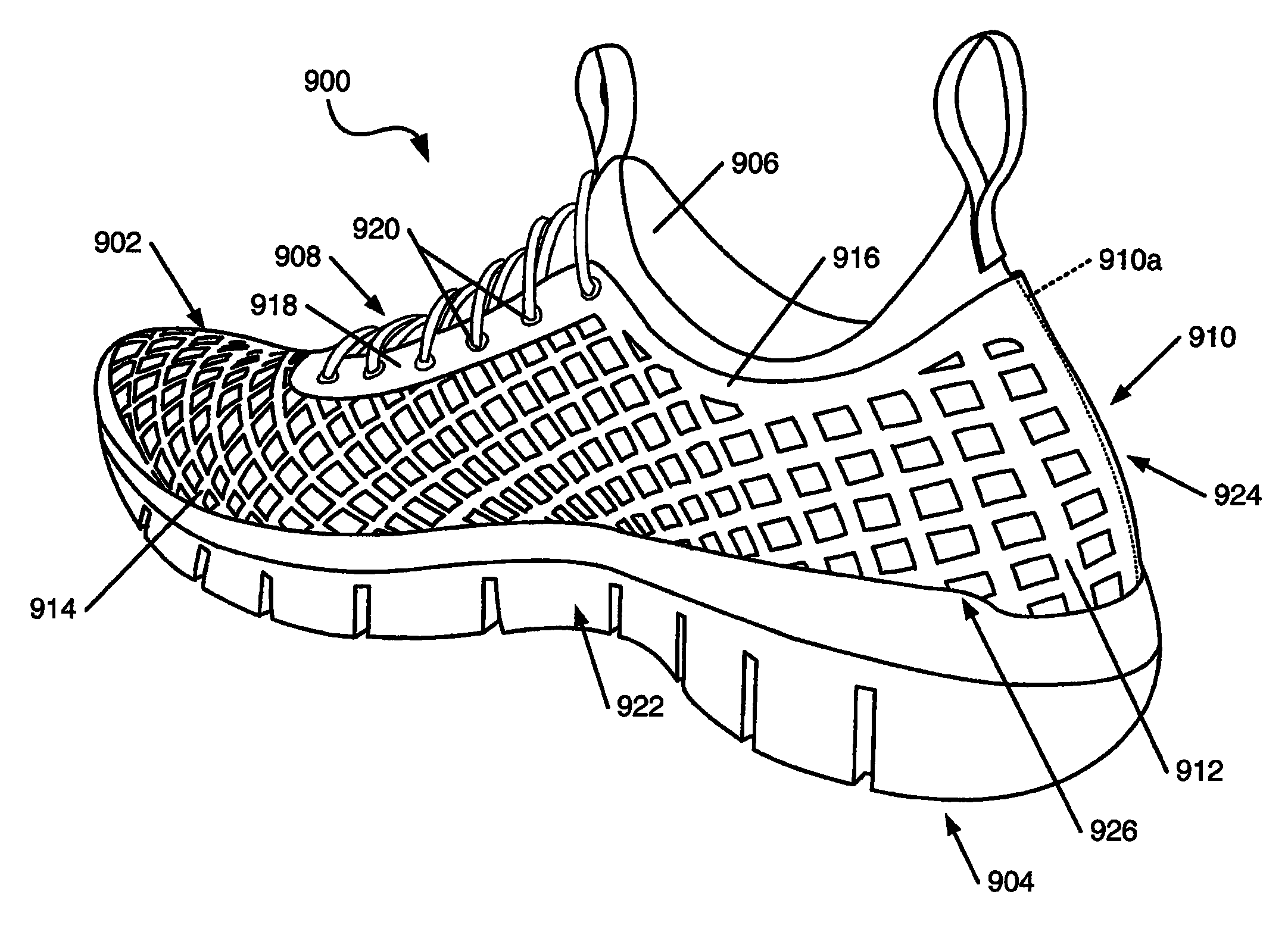 Article of footwear having an upper with a matrix layer