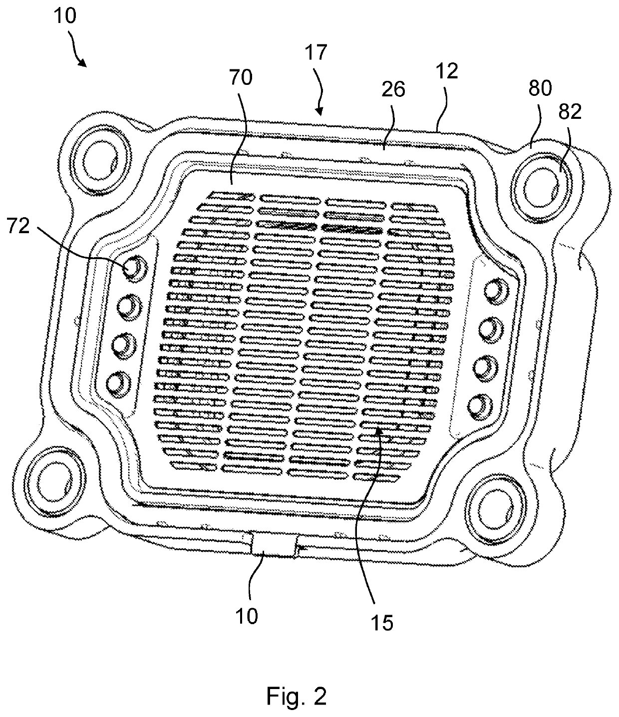 Venting Unit and Housing, in Particular Battery Housing