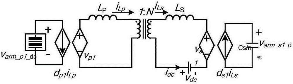Quasi-square wave modulation method for modularized isolation type battery energy storage converter