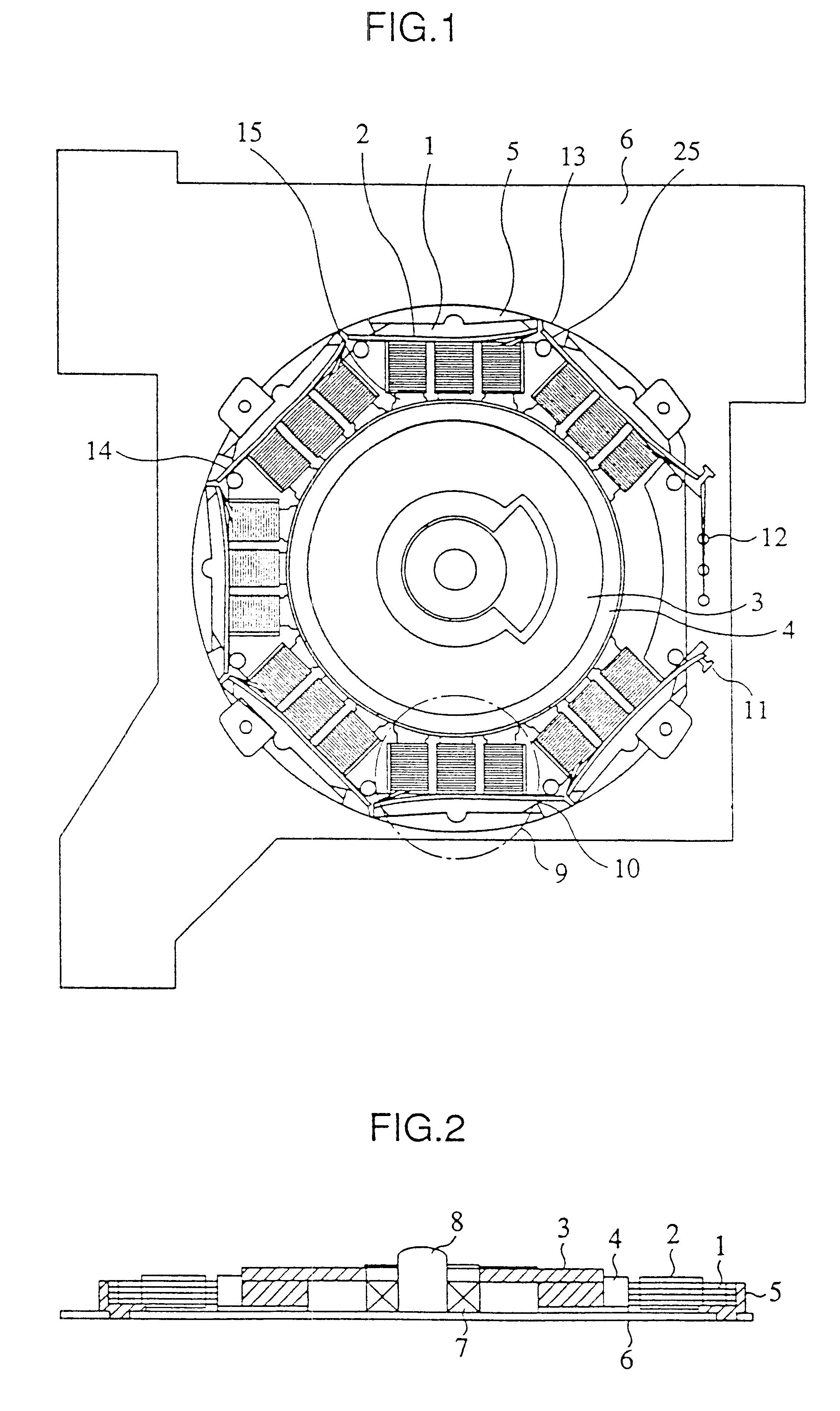 Rotary motor and production method thereof, and laminated core and production method thereof