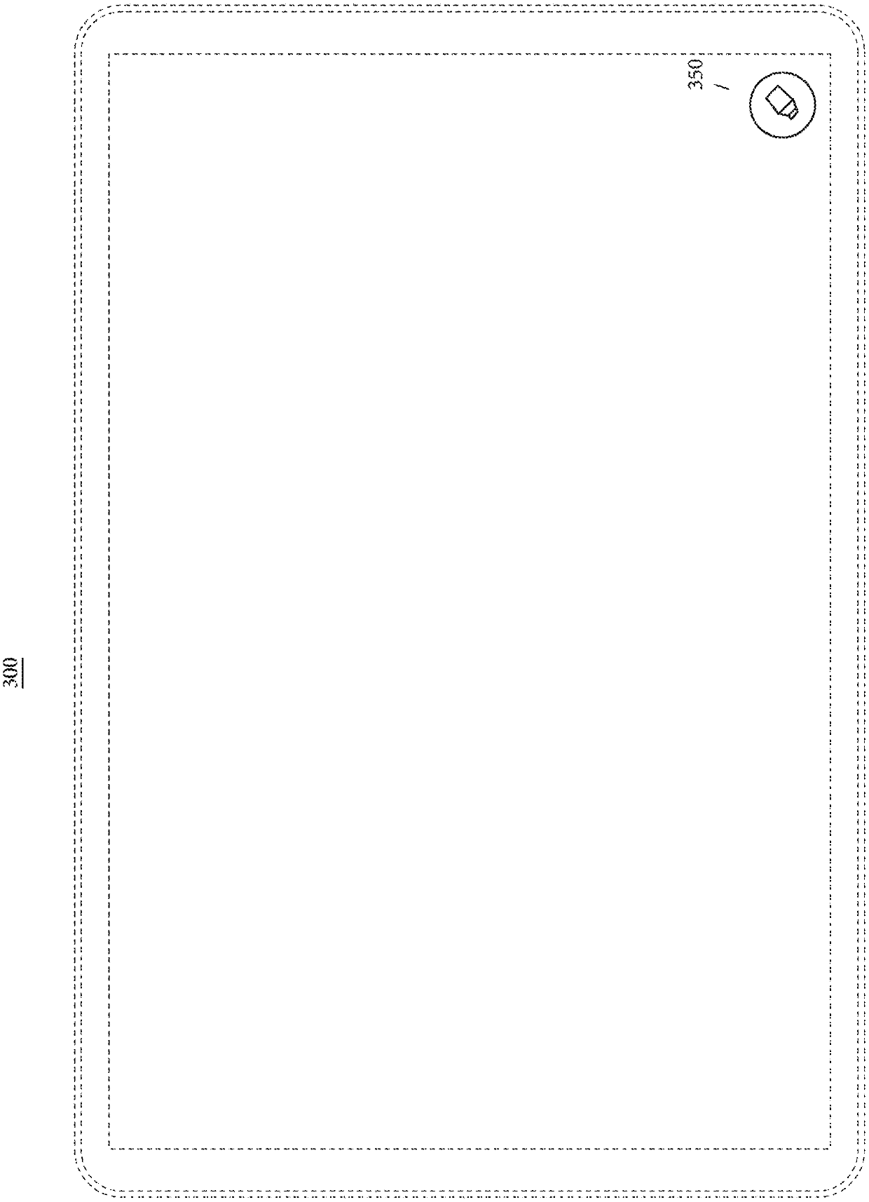 Systems and methods for a touchscreen user interface for a collaborative editing tool