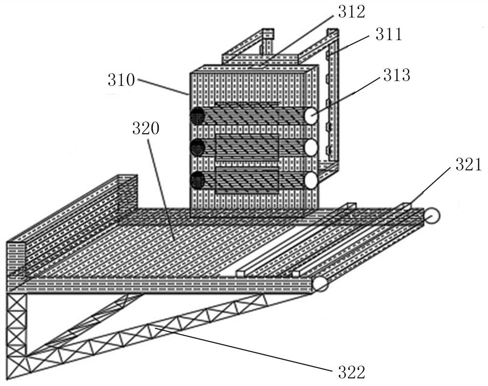 A method and system for hoisting multiple peripheral components of a prefabricated building