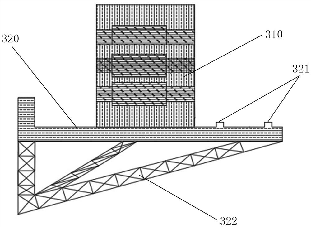 A method and system for hoisting multiple peripheral components of a prefabricated building