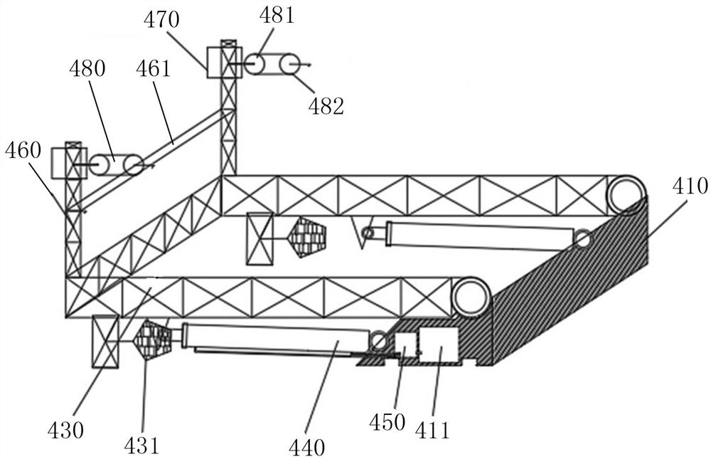 A method and system for hoisting multiple peripheral components of a prefabricated building