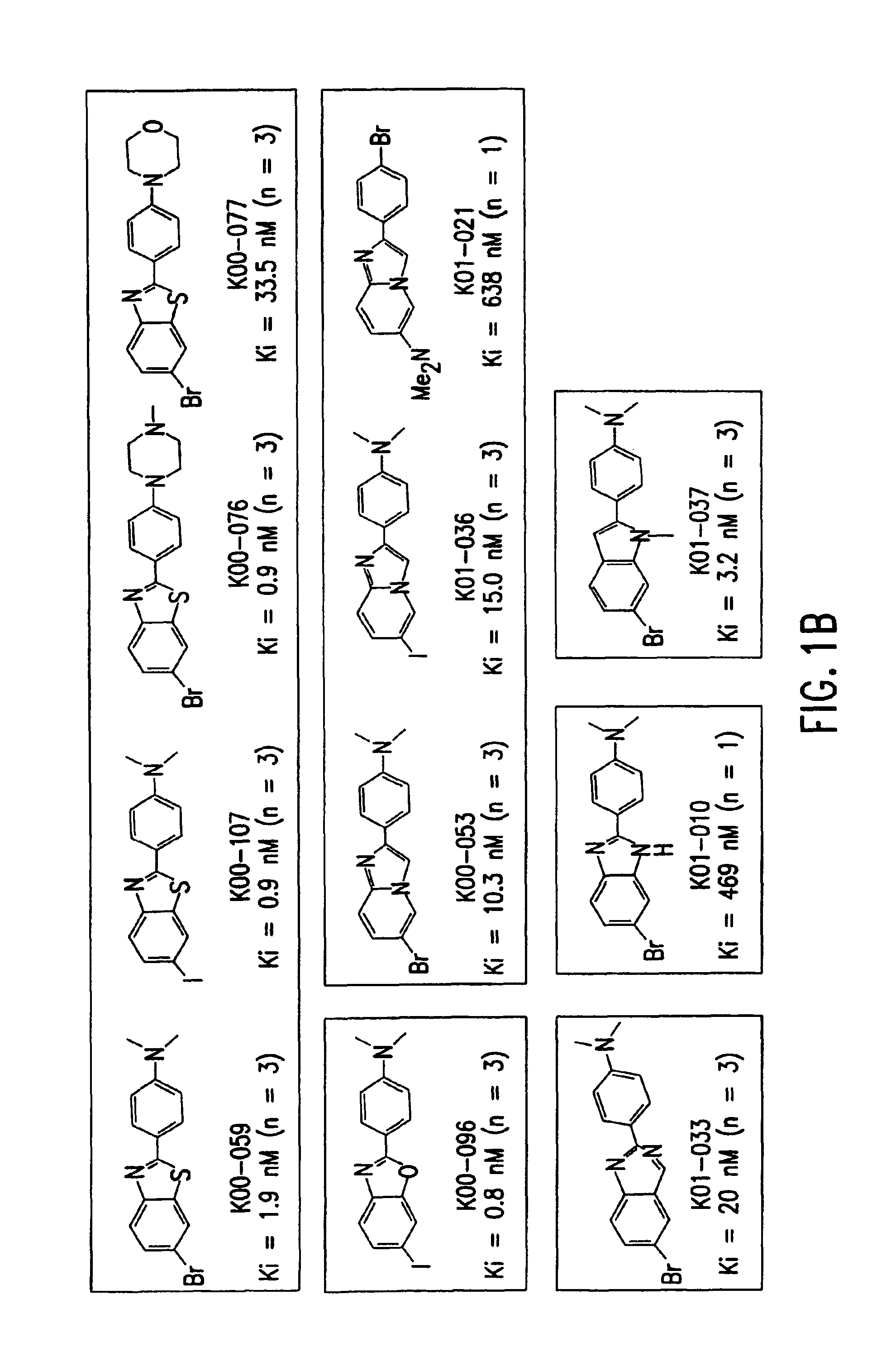 Amyloid plaque aggregation inhibitors and diagnostic imaging agents