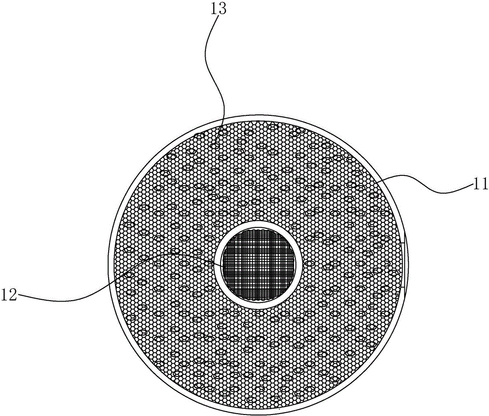 Total internal reflection lens with compound eye