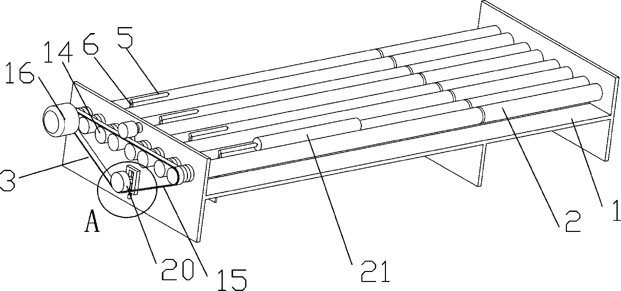 Glass rod cutting device