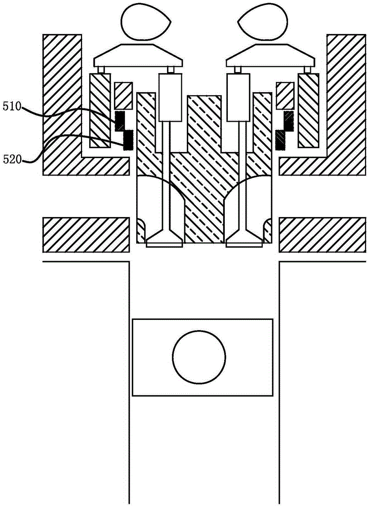 Cylinder cover system capable of adjusting compression ratio for engine and internal combustion engine with cylinder cover system