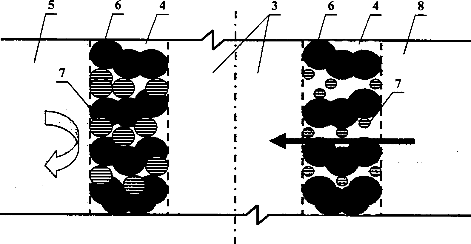 Selective permeable reactive barrier technique for controlling seawater invasion