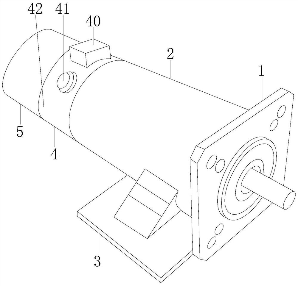 A permanent magnet servo system for cleaning dust particles and reducing vibration frequency