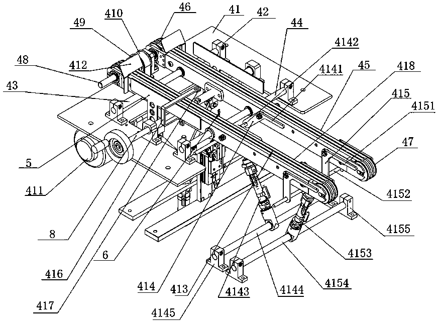 A kind of flexible catheter collecting device and collecting method