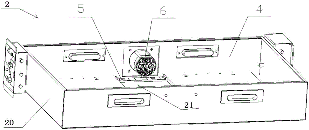 An electric vehicle chassis battery charging and replacing device