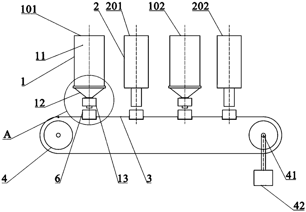 Production method for canister of canister respirator