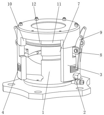 A high-precision glass molding machine